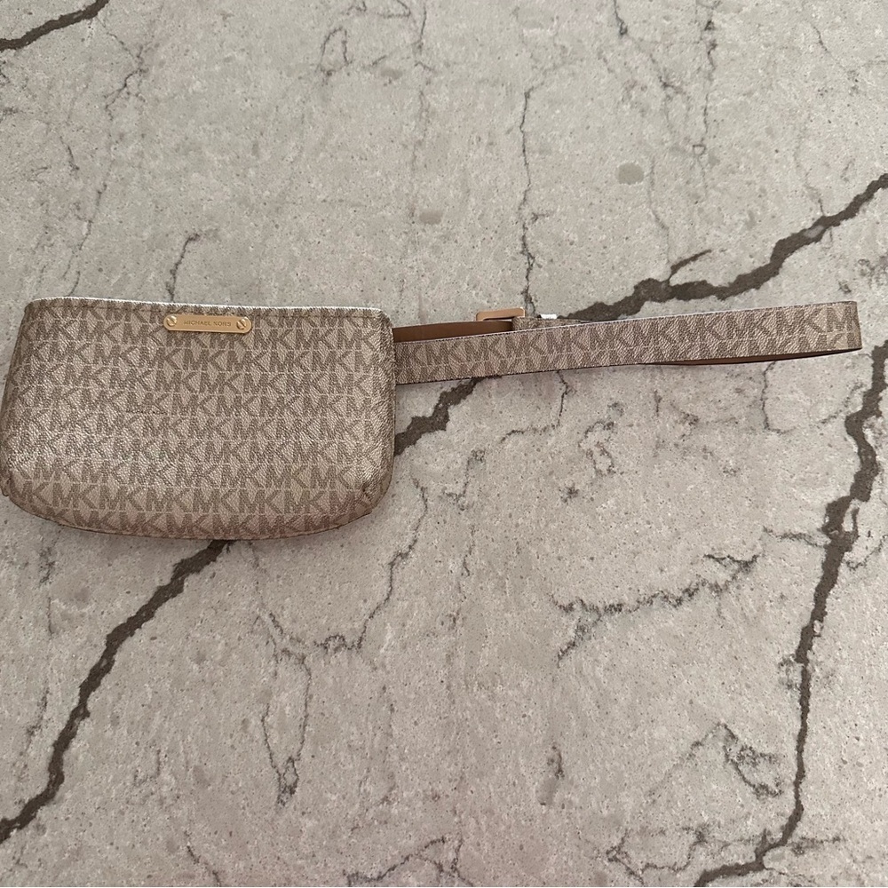 Michael Kors Brown Monogram Belt Bag Fanny Pack